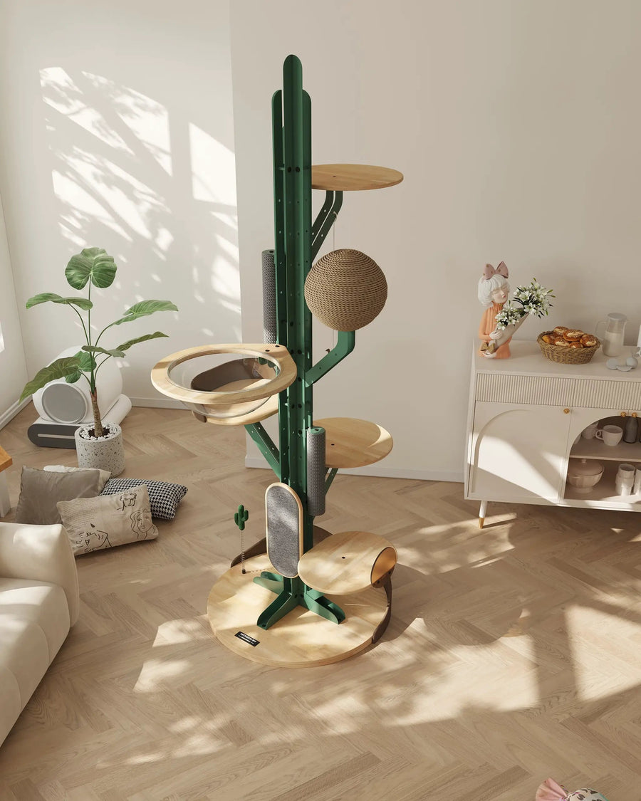 Cactus Meuble d'Escalade Design pour Chats