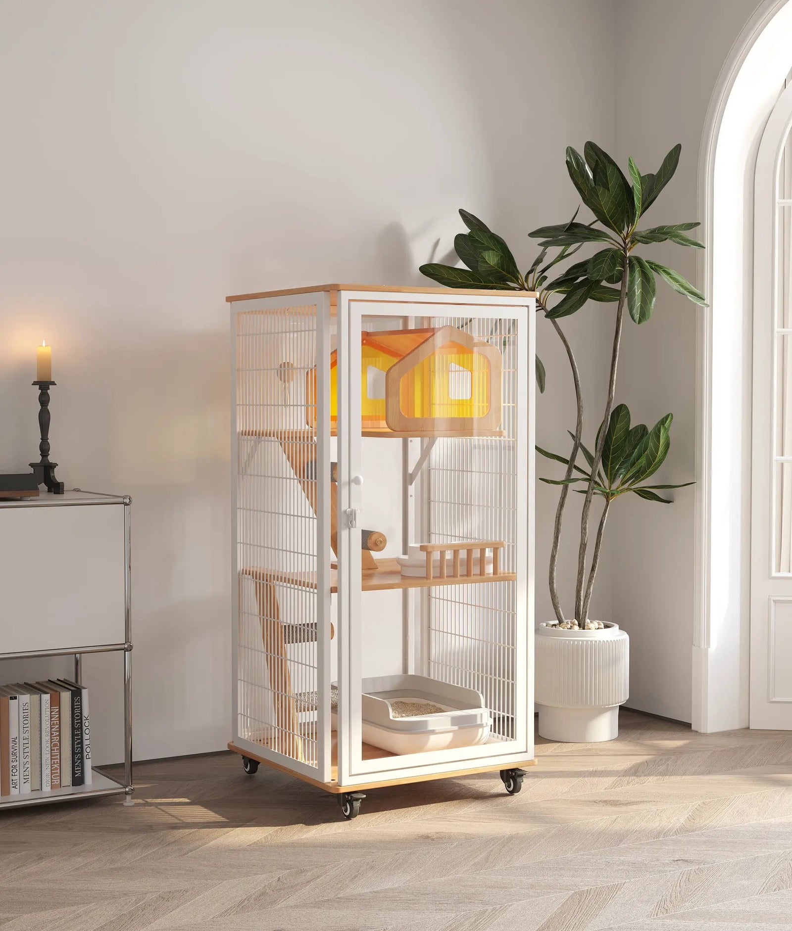 Gleaner Medium Villa de Luxe pour Chats