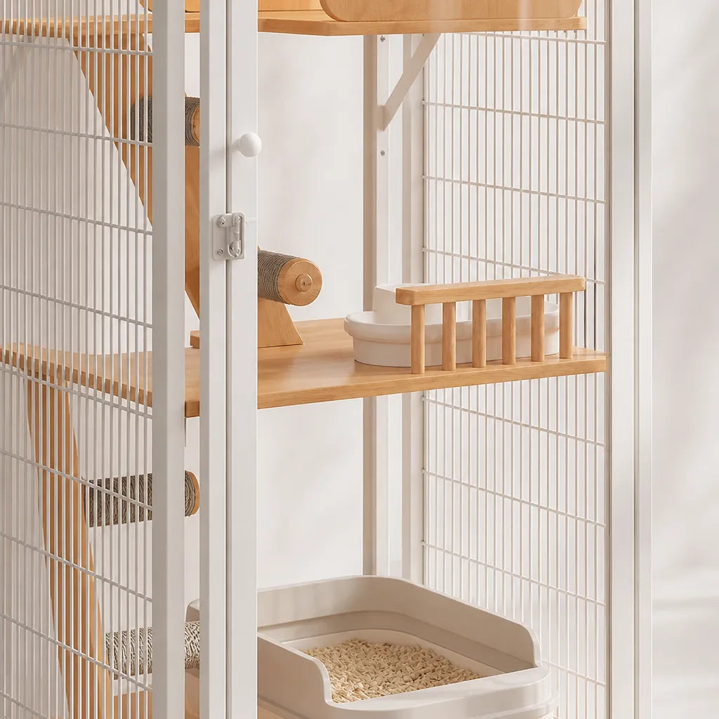 Gleaner Medium Villa de Luxe pour Chats