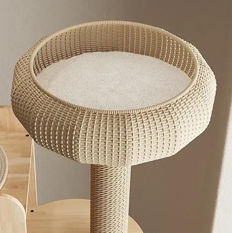 Yulan Meuble d'Escalade de Luxe pour Chats